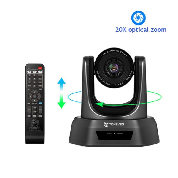 Quality DC12V2A 1/3 Inch Exmor CMOS VISCA TEVO NV20U Video Conference PTZ Camera for sale