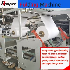 High Capacity Multi Folding Paper Napkin Tissue Embossing Printing Folding