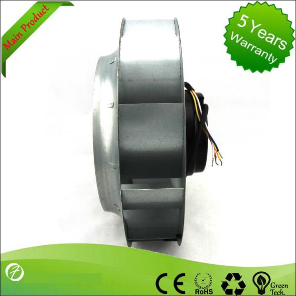 Brushless DC Centrifugal Fan With Single Double Inlet Impeller For Exhaust