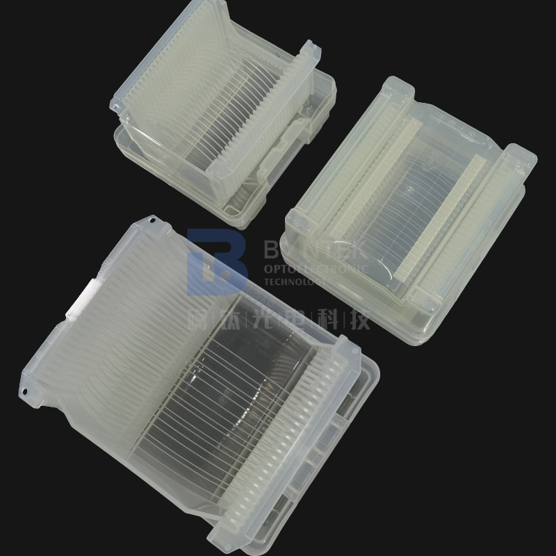 BT DT Cut 4 Inch Single Crystal Quartz Wafer Double / Single Side Polish