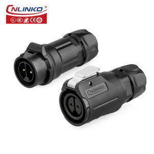 Cnlinko LP16 Connectors Plastic Connector 2 3 4 5 7 8 9 Pin Waterproof Plug Wire