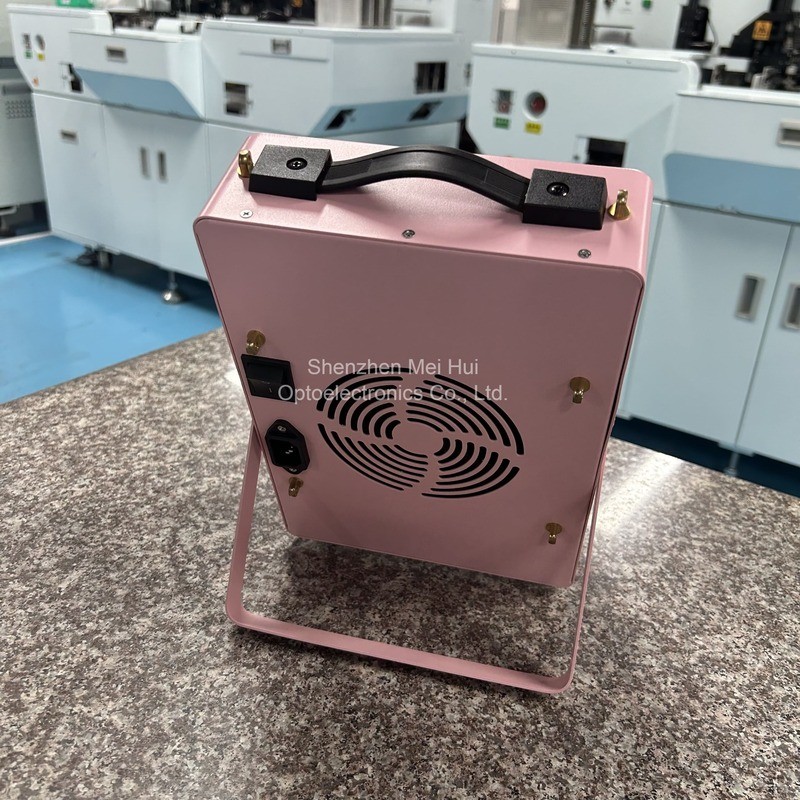 Wrinkle Remover 660nm 850nm Pink Led Light Therapy Machine with 45mW/cm2 Irradiance