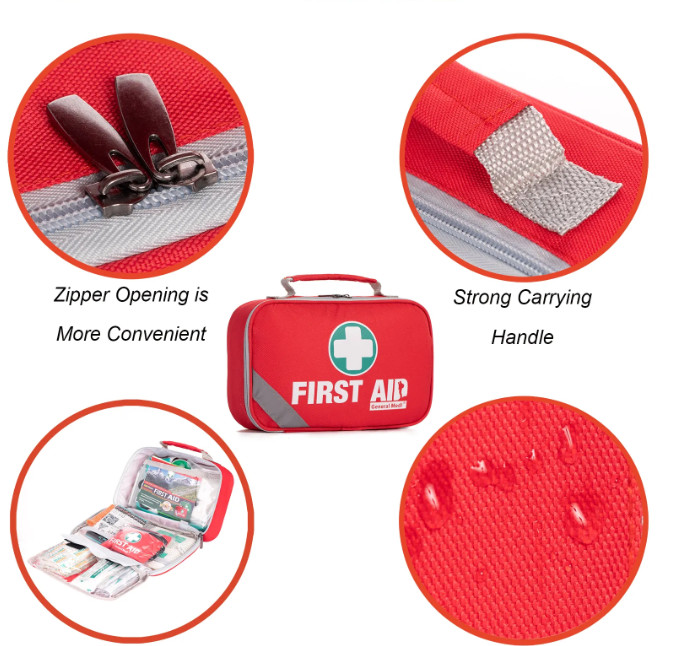 Portable Home First Aid Kit Medical Supplies Waterproof For Survival Emergency