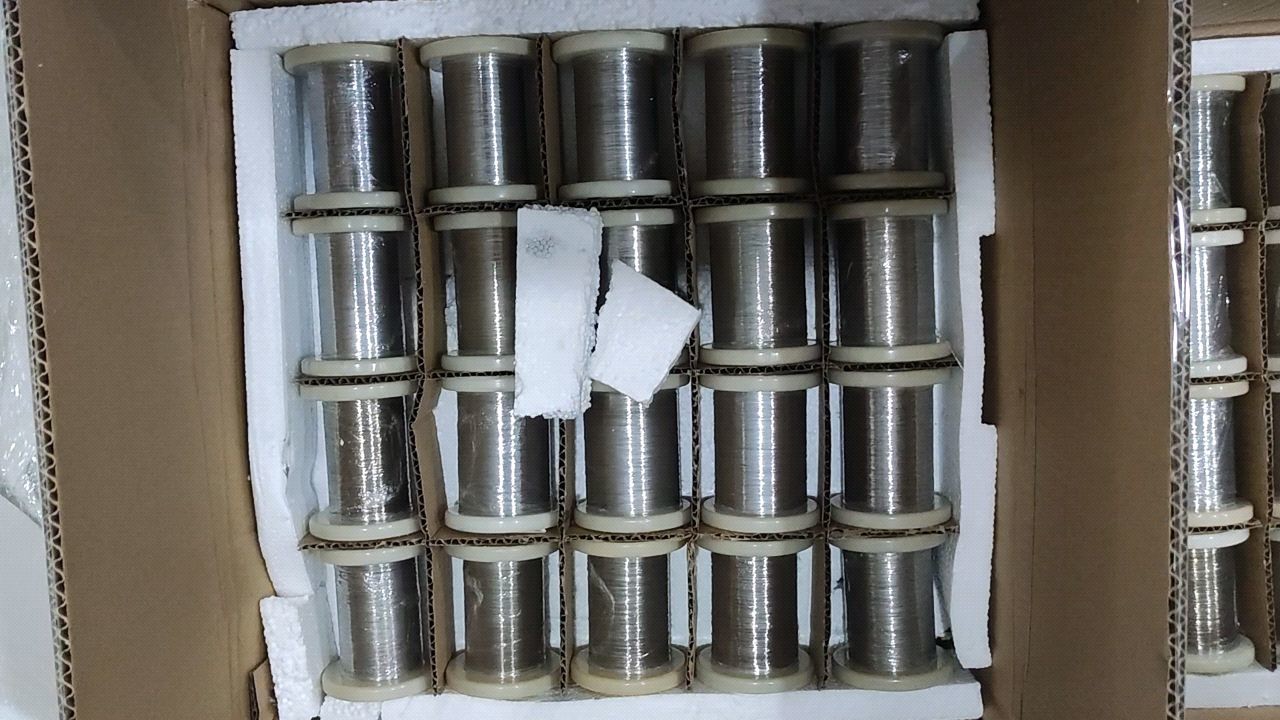 Diameter 0.25 Mm Pure Nickel Ni200 Ni201 Wire In Stock