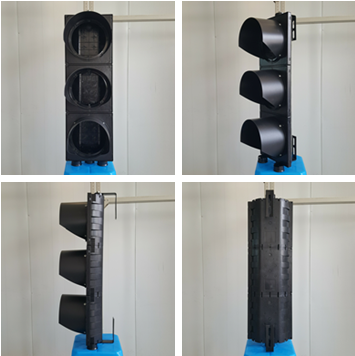 200MM Housing 3-Aspect Body Part Road Traffic Light Detachable