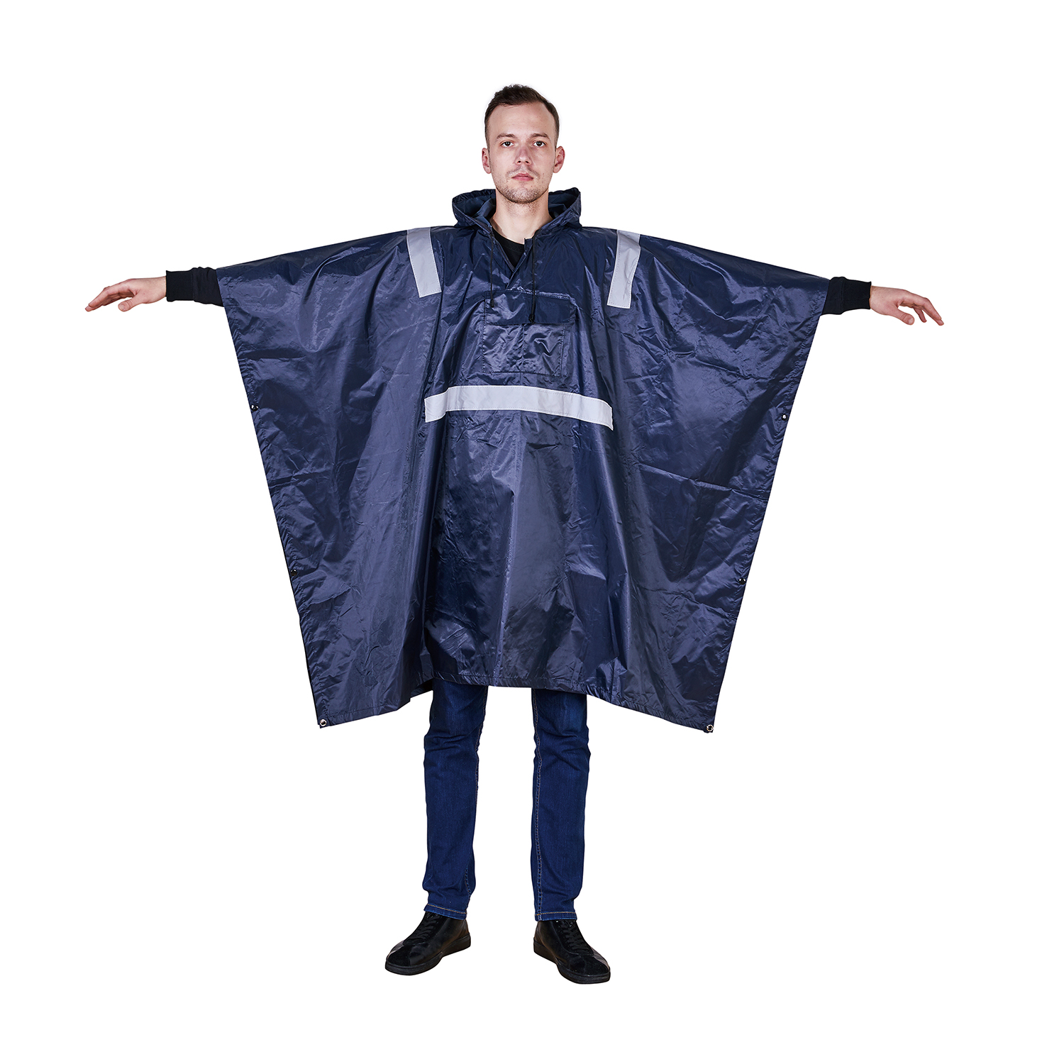 All-Season Camouflage Rainwear with Hood R018 100% Waterproof Rubberized and Design