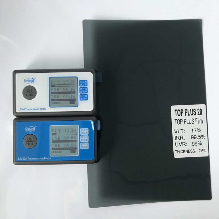 TOP PLUS 20 Infrared Proof Nano Ceramic Film UV Rejection Anti Scratch