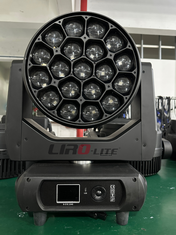 K15 19X40w B Bee Eye Rgbw 4in1 Zoom Led Moving Head Stage Lights