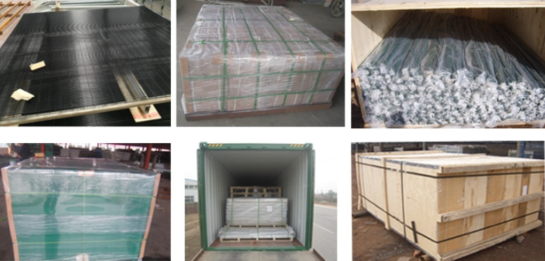 Oem 4.0mm 358 High Security Fence Welded Galvanized House 76.2 X 12.7mm