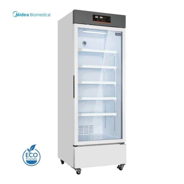 MC-5L316 Fridge Storage Volume USB Port Glass Door Medical Refrigerator for