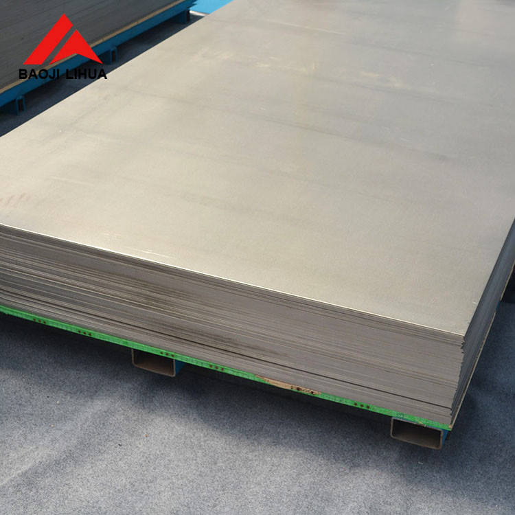 Titanium Sheet with Excellent Corrosion Resistance Rockwell B80 Hardness Tensile Strength