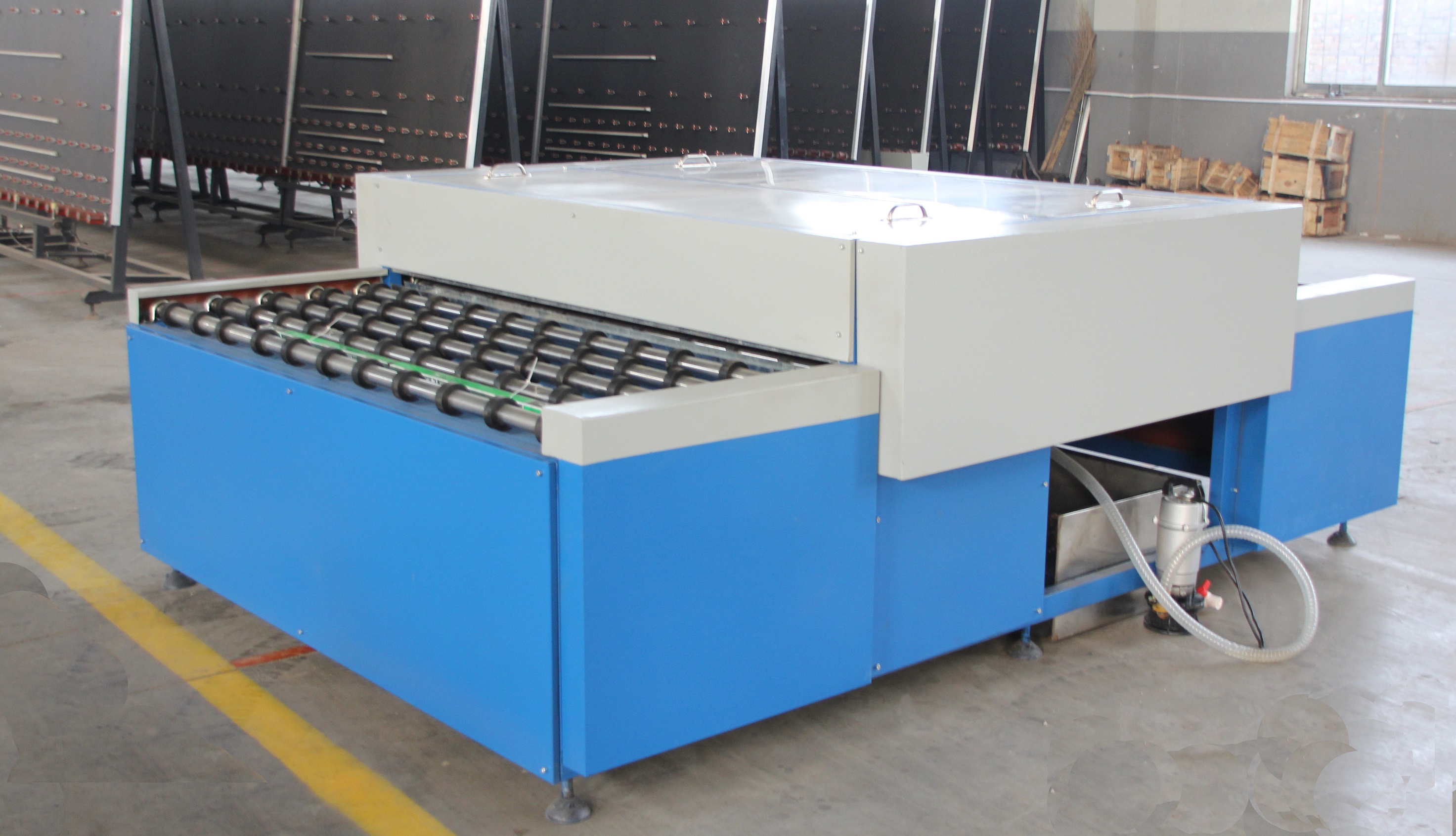 202 modern horizontal glass washing machine for insulating glass washing machines prices