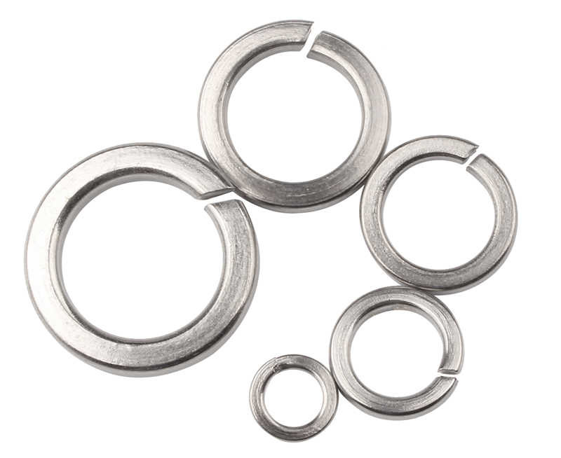 Normal Type Spring Lock Washer Single Coil Spring Washer Anti Loosening