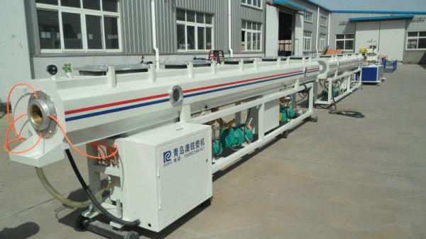 HDPE / LDPE Drainage Pipe Plastic Extrusion Machine , Water Plastic Pipe
