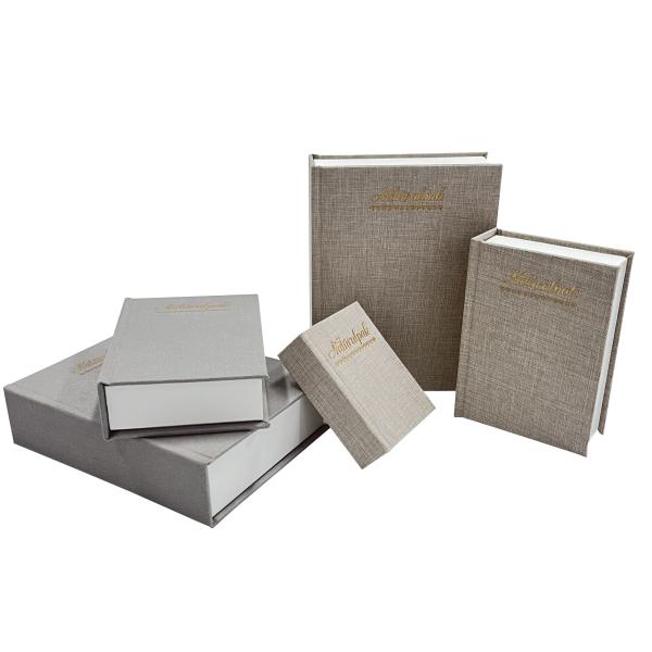 Square Corner Luxury Earring Gift Box Literature Style Foldable Magnetic Gift