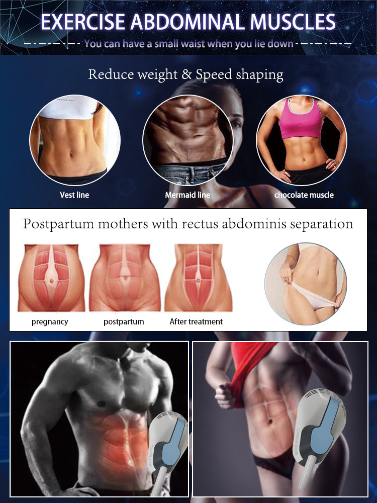 15 Tesla Body Slimming Fat Reduction Face Lifting EMS Body Sculpting Machine