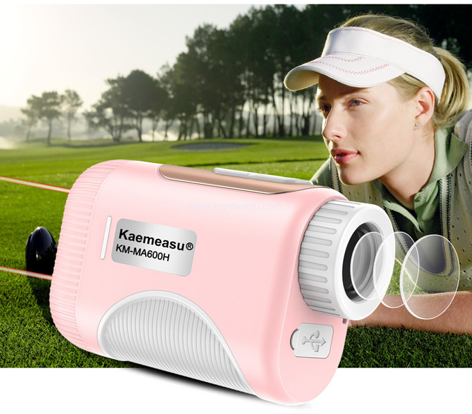 Kaemeasu Mini Laser Rechargeable Golf Rangefinder IP54 MA1000