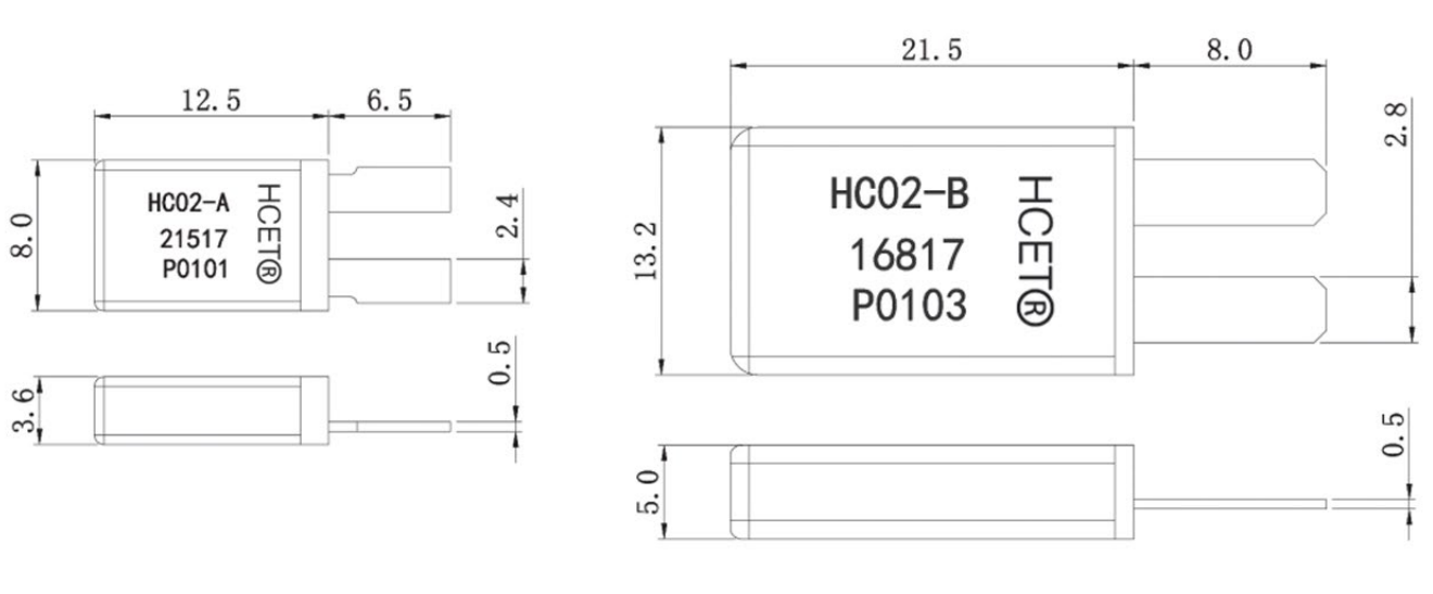 HCET Series Motor Thermal Protector