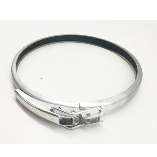 Quality 4" Galvanized Adjustable Clamp For Industries With Dust And Fume Collection Applications for sale