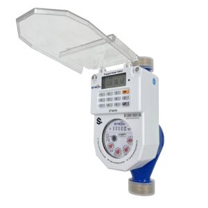 China STS Original Prepaid Water Meter with 433MHz LoRa-RF 0.03125m³/h Flow Rate and 1/2 Size Copper Shell on sale