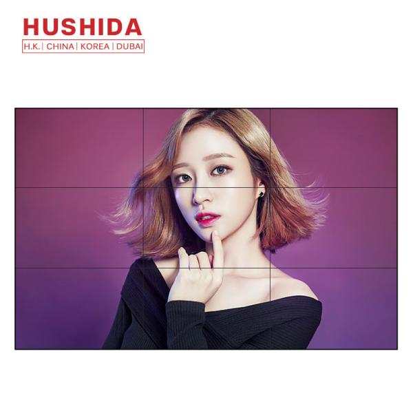 55'' 3.5mm Gap 3x4 LCD Tv Wall Digital Media Display , Digital Advertising
