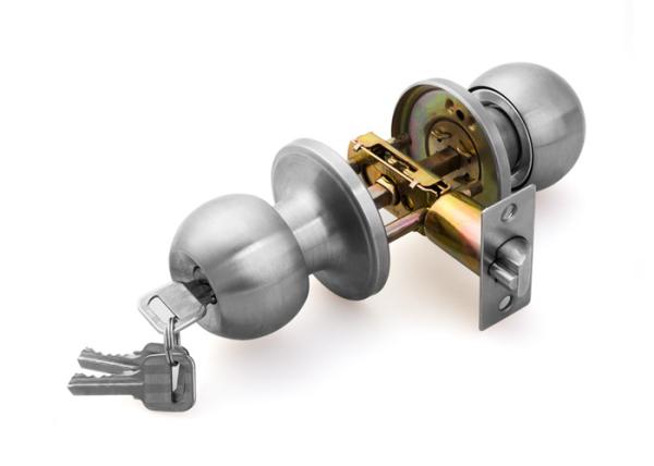 High Security Privacy 35 - 55mm Door Tubular Locks Ball Knob Locks Satin