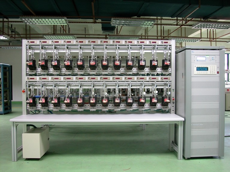 Multi-positions single phase stationary meter test equipment