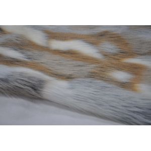 China Jacquard Arctic Fox Faux Fur Fabric ，Make your home an ideal place to relax on sale