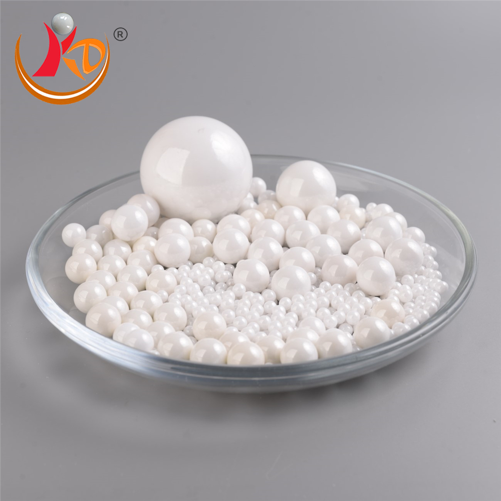 Sphere Zirconia Ceramic Beads White Nano Refractory Ceramic Ball