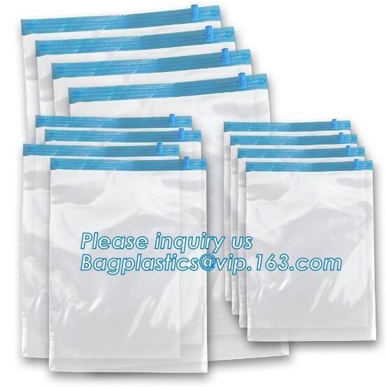 vacuum space bag with hanger, canvas vacuum bag for bedding, vacuum storage bag