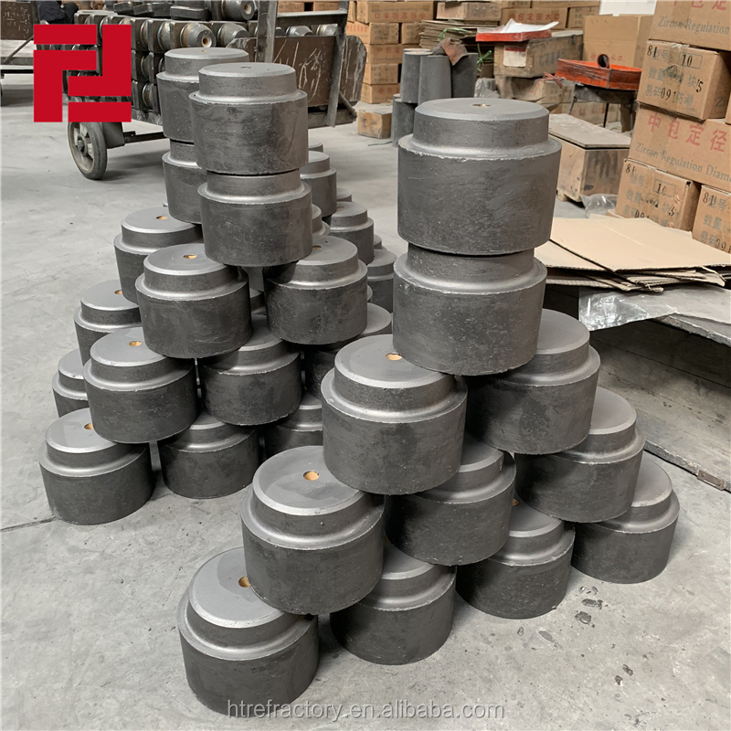 Manufacture Refractory Nozzle for Steel Ladle Tundish Block 1770° Refractoriness 2000°