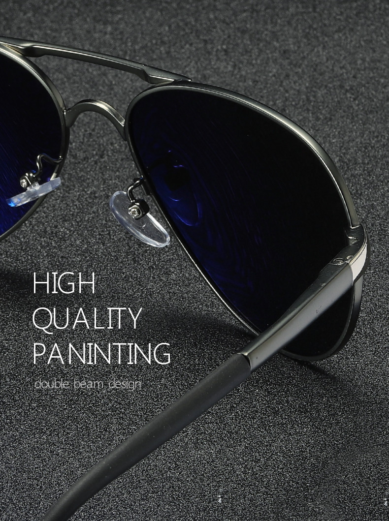 BSCI Men'S Driving Sunglasses Oversized Mens Designer Polarized Gafas De Sol