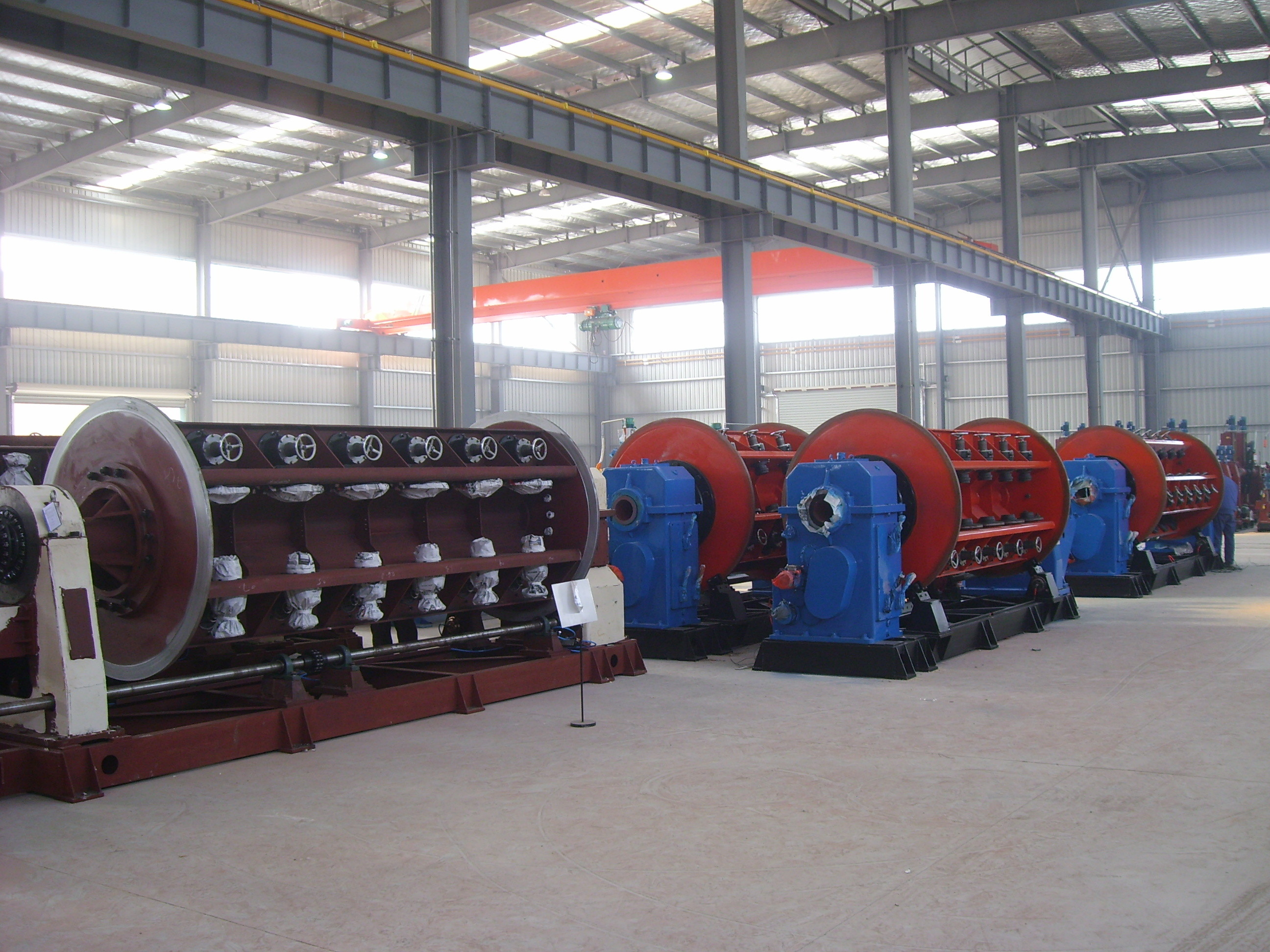 54 Reel Rigid Frame Strander CU Al Steel Bare Wire Stranding Power Cable Control Cable Overhead Cable