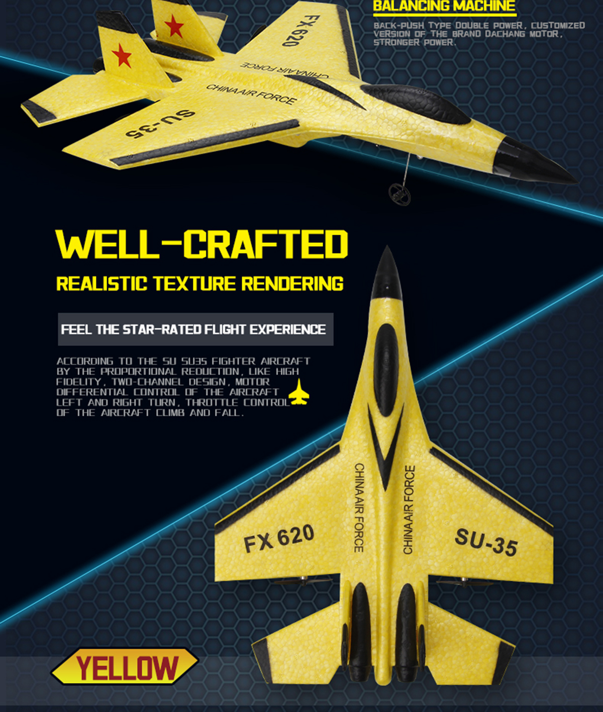 2 Modes Airplane Toy 2.4GHz Remote Control Combat Aircraft for Beginner Kids Easy to Fly and Fun Birthday Surprise