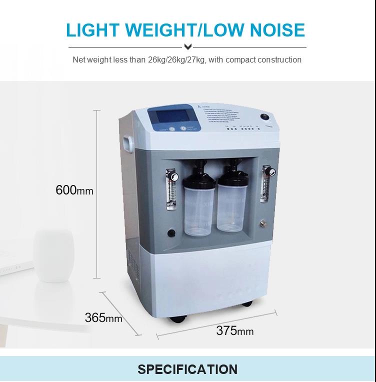 Cheap Price Stock PSA 10LPM 93% Concentration Home Oxygen Concentrator 1L-10L