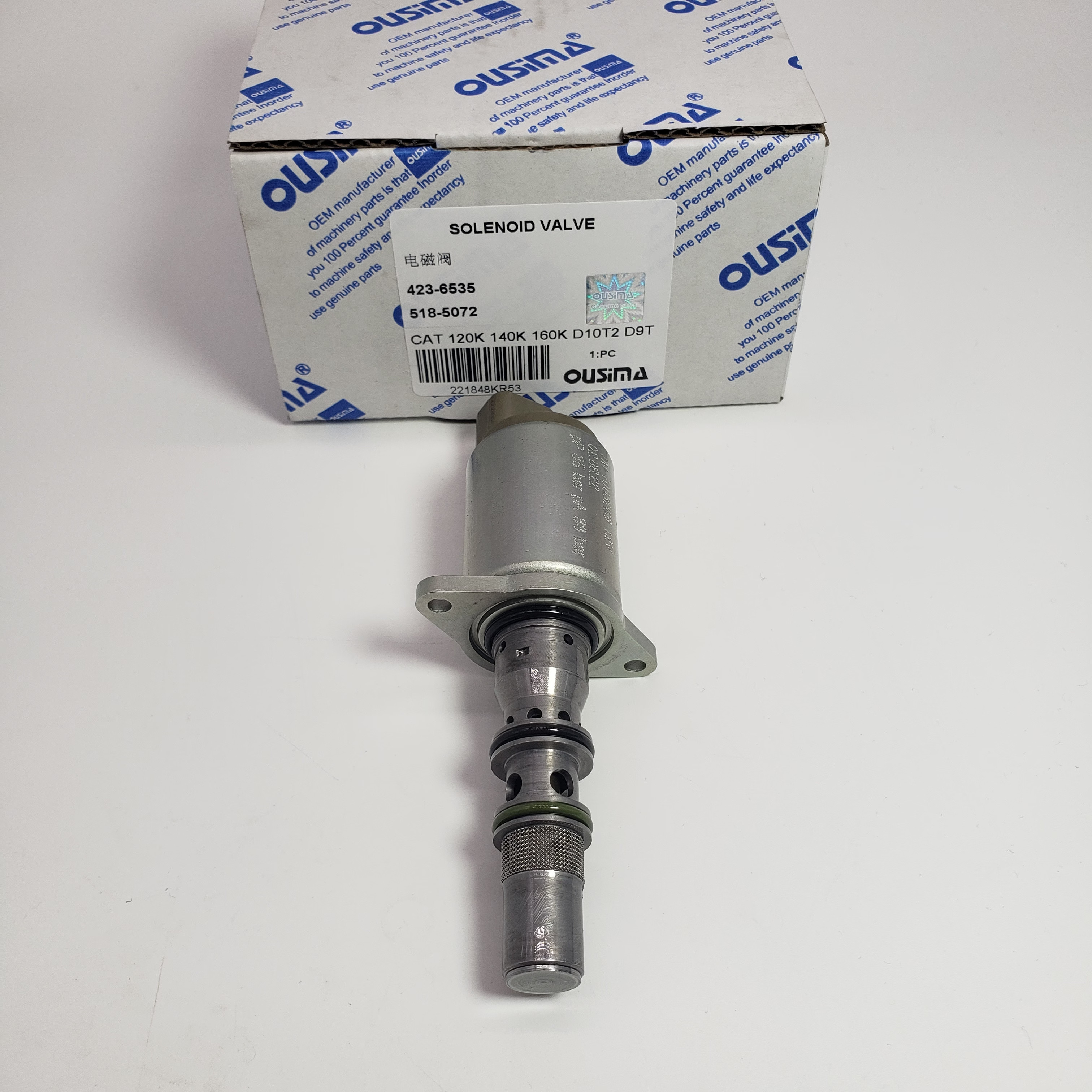 423-6535 518-5072 Solenoid Valve For Motor Grader 120K 12K 160K D9T