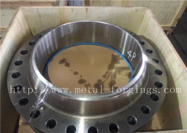 Non - Standard Or Customized Stainless Steel Flange PED Certificates ASME / ASTM