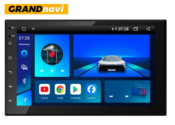 Quality 2din Universal Android Head Unit 7 Inch Android GPS Navigation Bluetooth ROHS for sale
