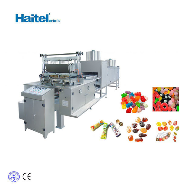 Stainless Steel Automatic Candy Making Machine 60Hz Vitamin Gummy Bear Production Line