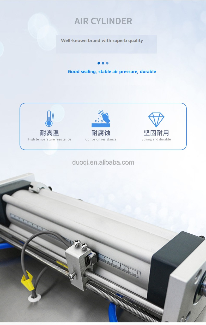 Stainless Steel Jar Paste Bottle Filling Machine for Automatic Mixing of Shea Butter