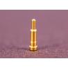 Buy cheap 1mm 2mm 3mm 4mm High Current Pogo Pins Gold Plating Spring Loaded from wholesalers