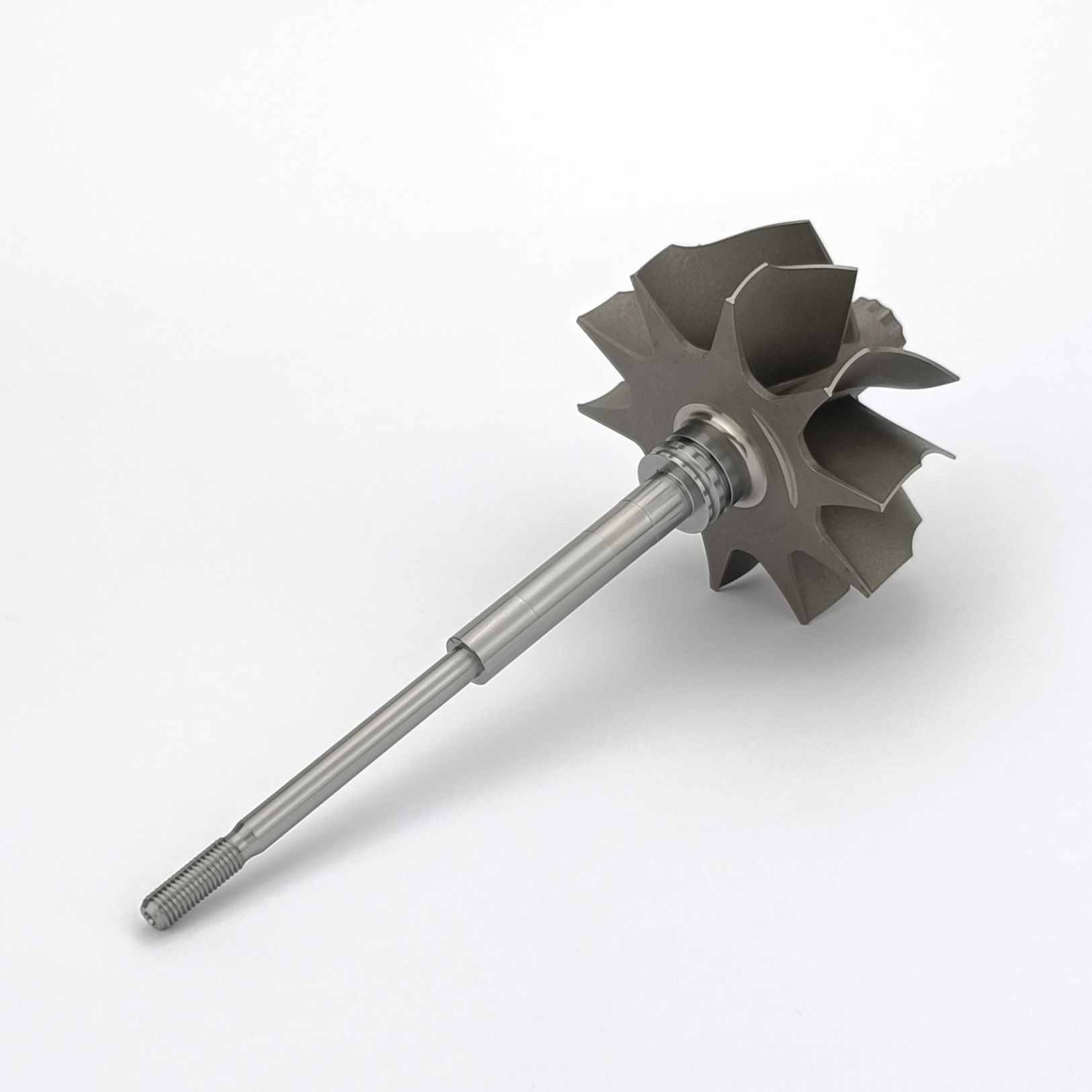 MS-TECH Turbo GTP38R Upgrade Turbine wheel shaft Ind 76.2mm Exd 67.7mm Blades 5+5