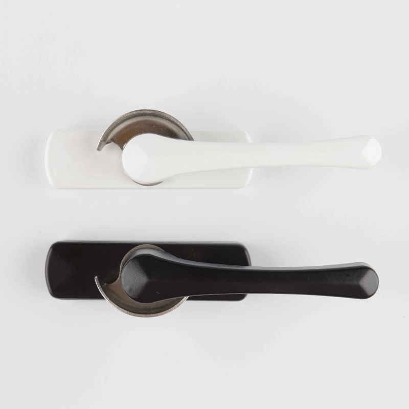 25*25 Window Lock Durable UPVC Crescent Moon Lock for Zinc/Aluminum Alloy Windows