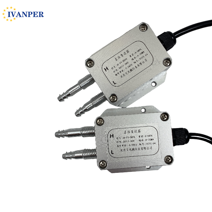 24VDC Power Supply 2024 Air Pressure Sensor for RS485 Room Differential Transmitter