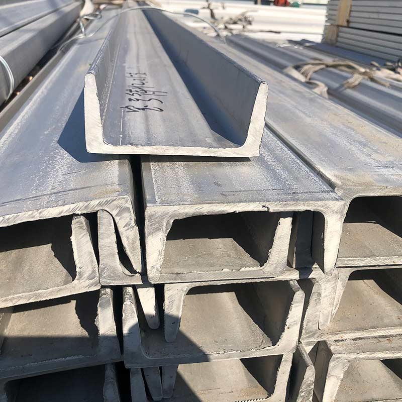 Annealed And Pickled 304 Stainless Steel U Section Channel SS I Beam For Building