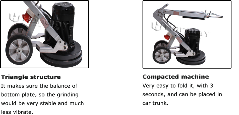 concrete floor grinder with vacuum