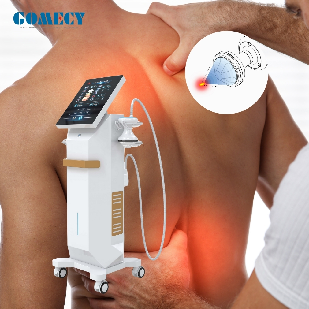 Focus Shockwave Therapy Machine for Safe and Accurate Treatment of Tendon Damage and Blood Circulation