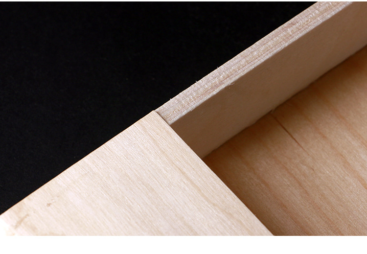 15x15cm Mildewproof Flat Pack Wooden Boxes , Recycled Flat Wooden Storage Box