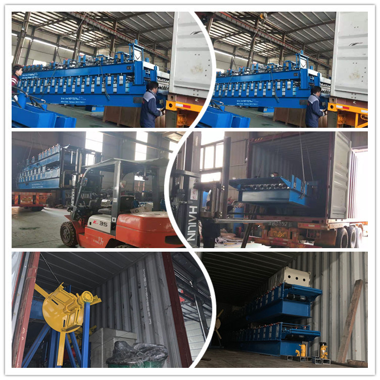 Glazed me<em></em>tal Roof Tile Making Steel Profile Roll Forming Machine
