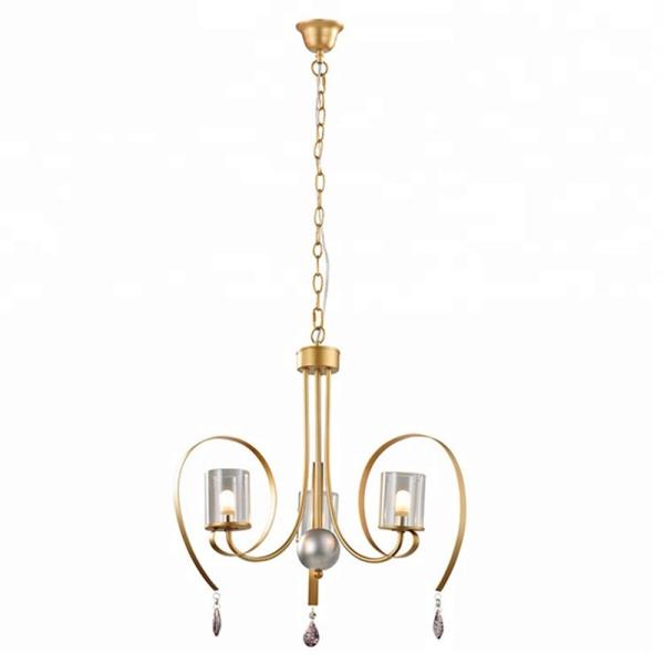 Contemporary gold crystal chandelier for Home wedding decor (WH-MI-29)